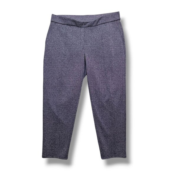 J Jill Wearever Collection Slim Leg Pants Womens XL Blue Seam Front Pull On - Picture 1 of 9